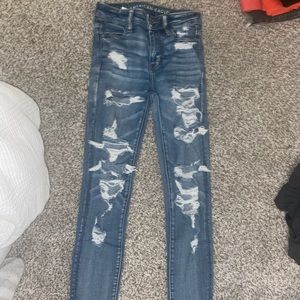 American Eagle Ne(X)t Level Stretch Ripped Jeans